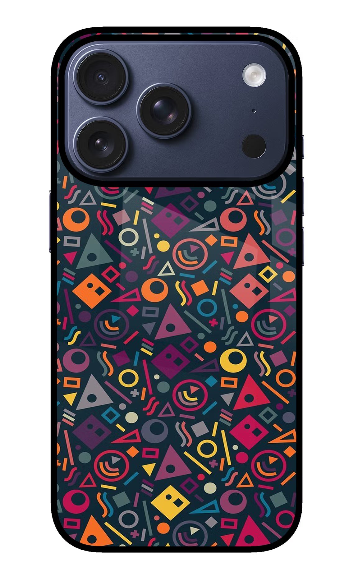 Geometric Abstract iPhone 17 Pro Back Cover