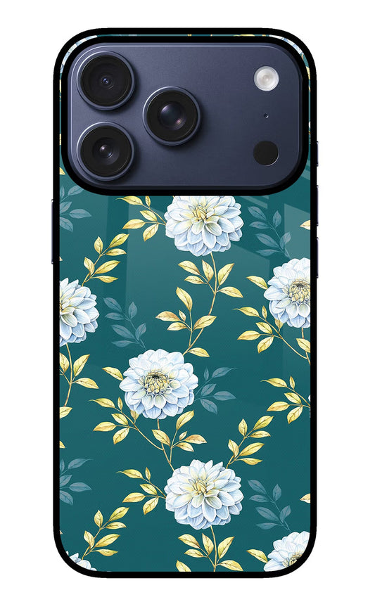 Flowers iPhone 17 Pro Back Cover