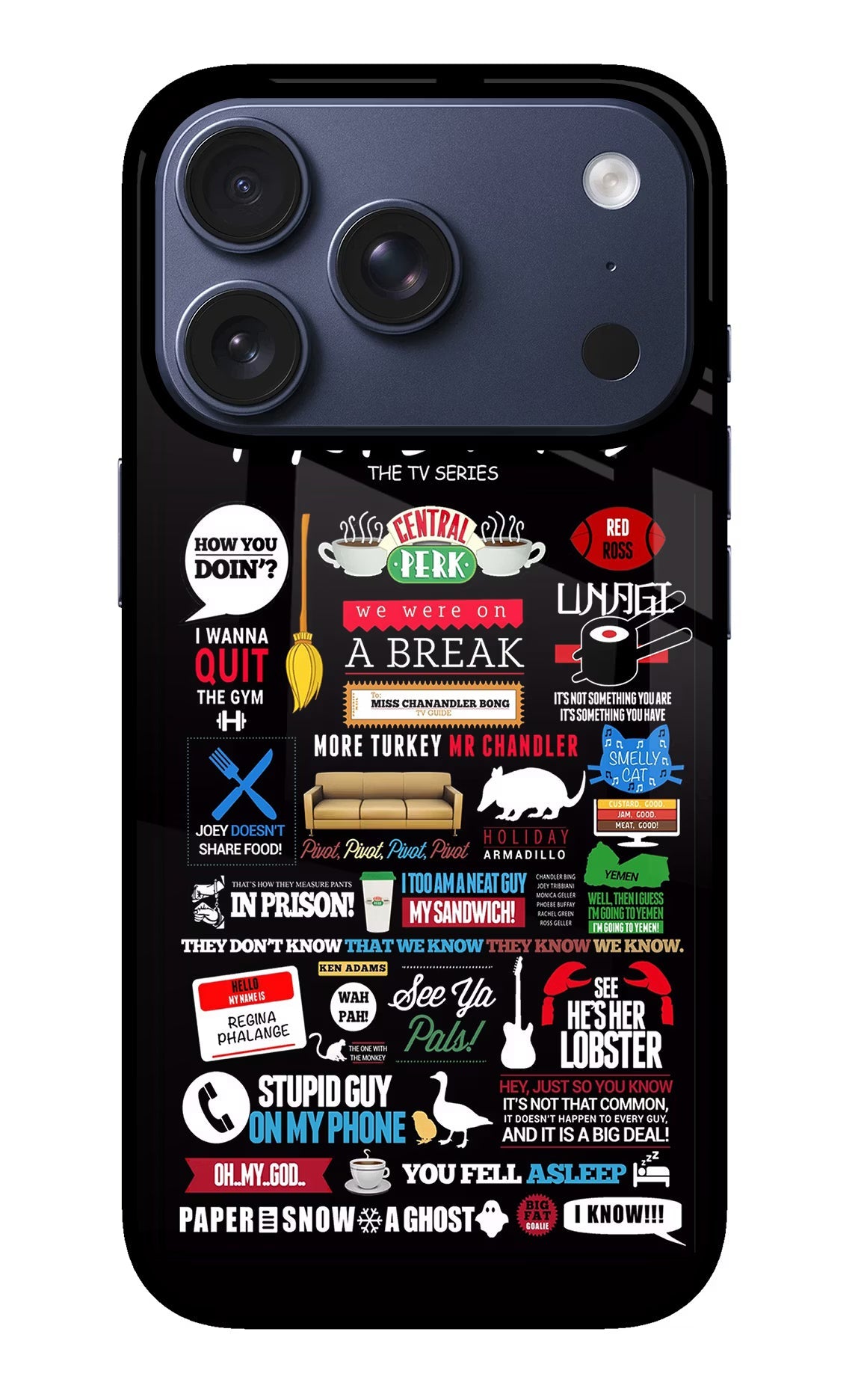 FRIENDS iPhone 17 Pro Back Cover