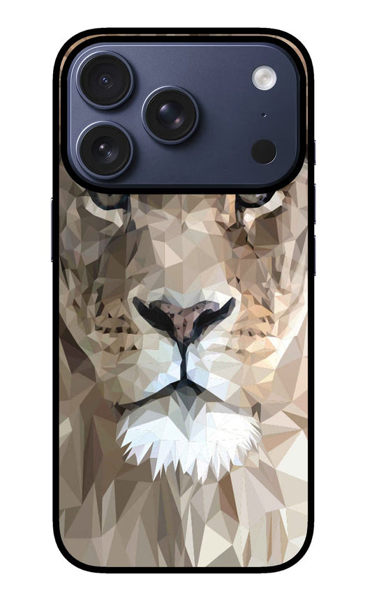 Lion Art iPhone 17 Pro Back Cover