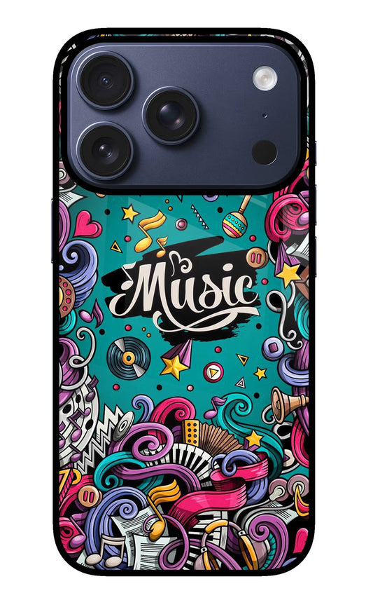 Music Graffiti iPhone 17 Pro Back Cover