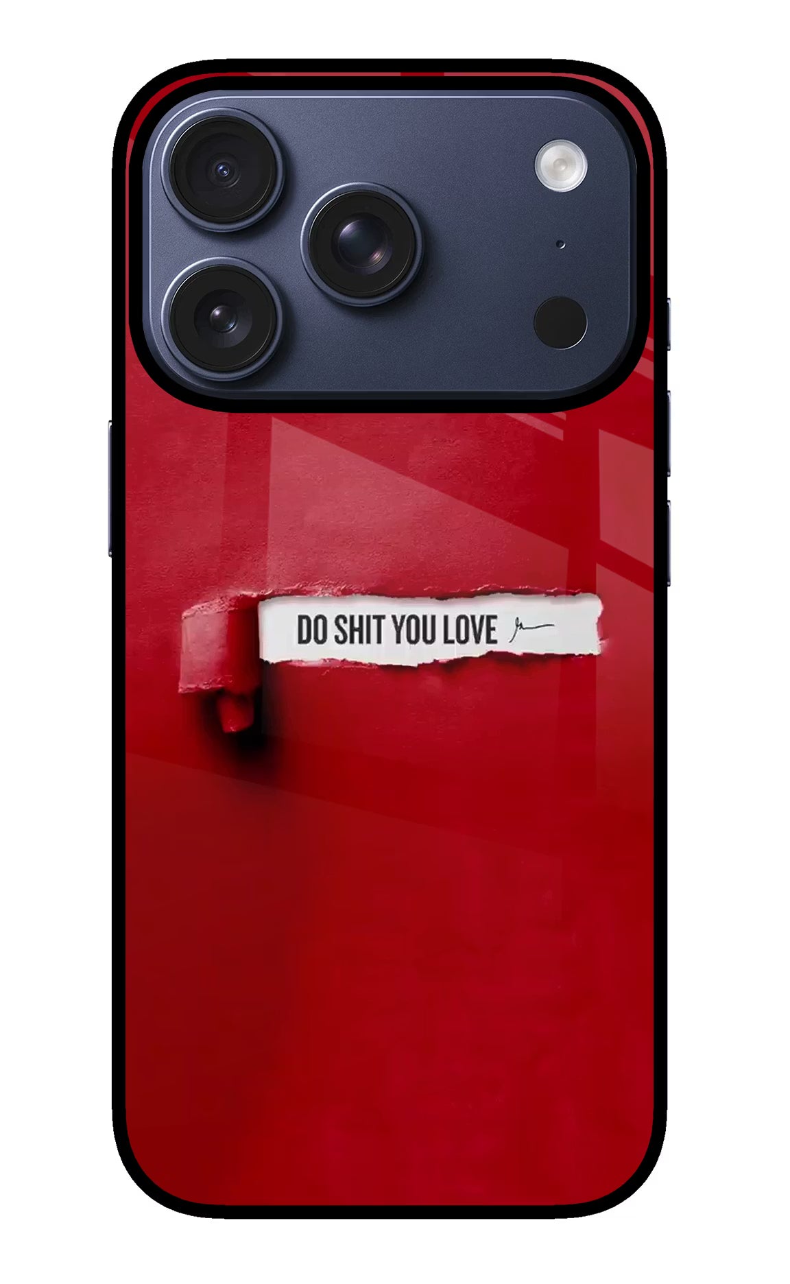 Do Shit You Love iPhone 17 Pro Back Cover
