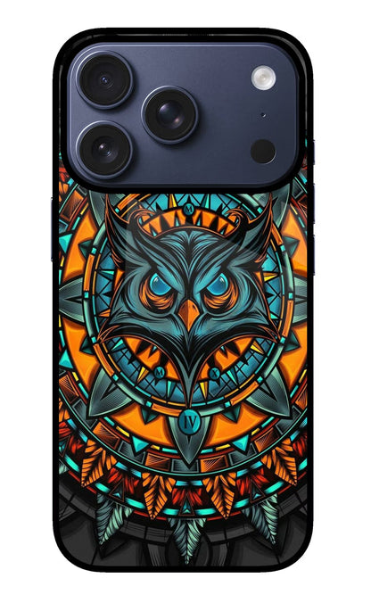 Angry Owl Art iPhone 17 Pro Back Cover