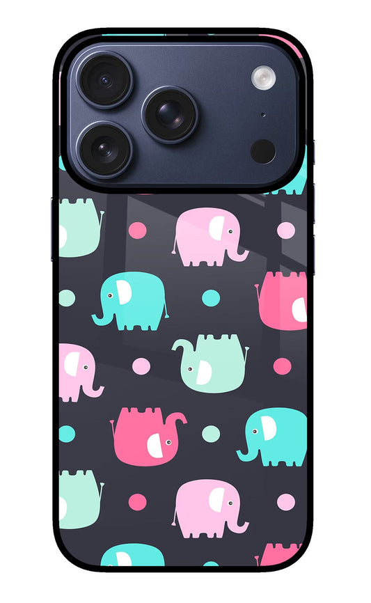 Elephants iPhone 17 Pro Back Cover