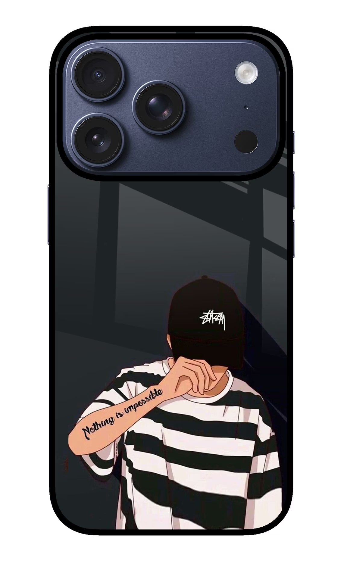 Aesthetic Boy iPhone 17 Pro Back Cover