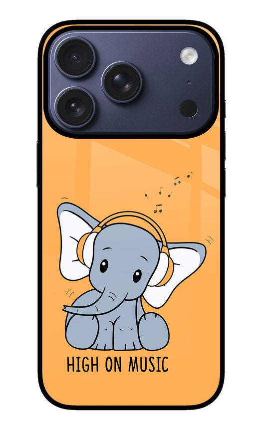 High On Music iPhone 17 Pro Back Cover