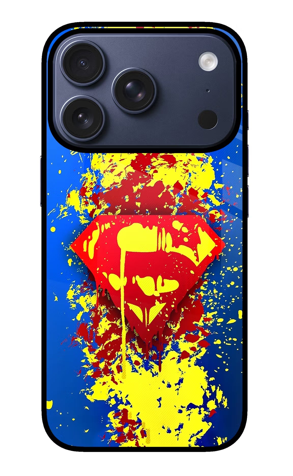 Superman logo iPhone 17 Pro Back Cover