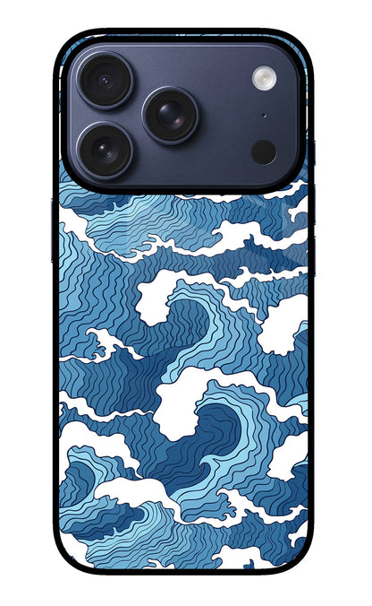 Blue Waves iPhone 17 Pro Back Cover