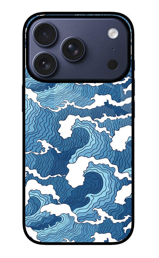 Blue Waves iPhone 17 Pro Back Cover
