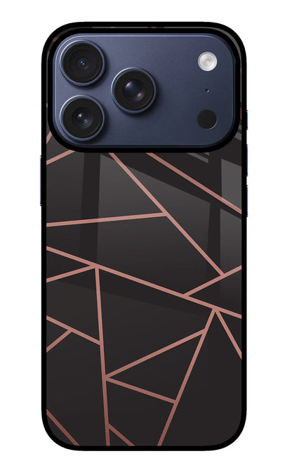 Geometric Pattern iPhone 17 Pro Back Cover