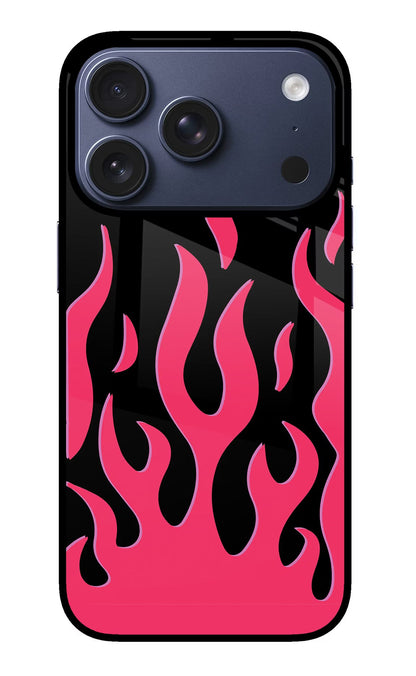 Fire Flames iPhone 17 Pro Back Cover