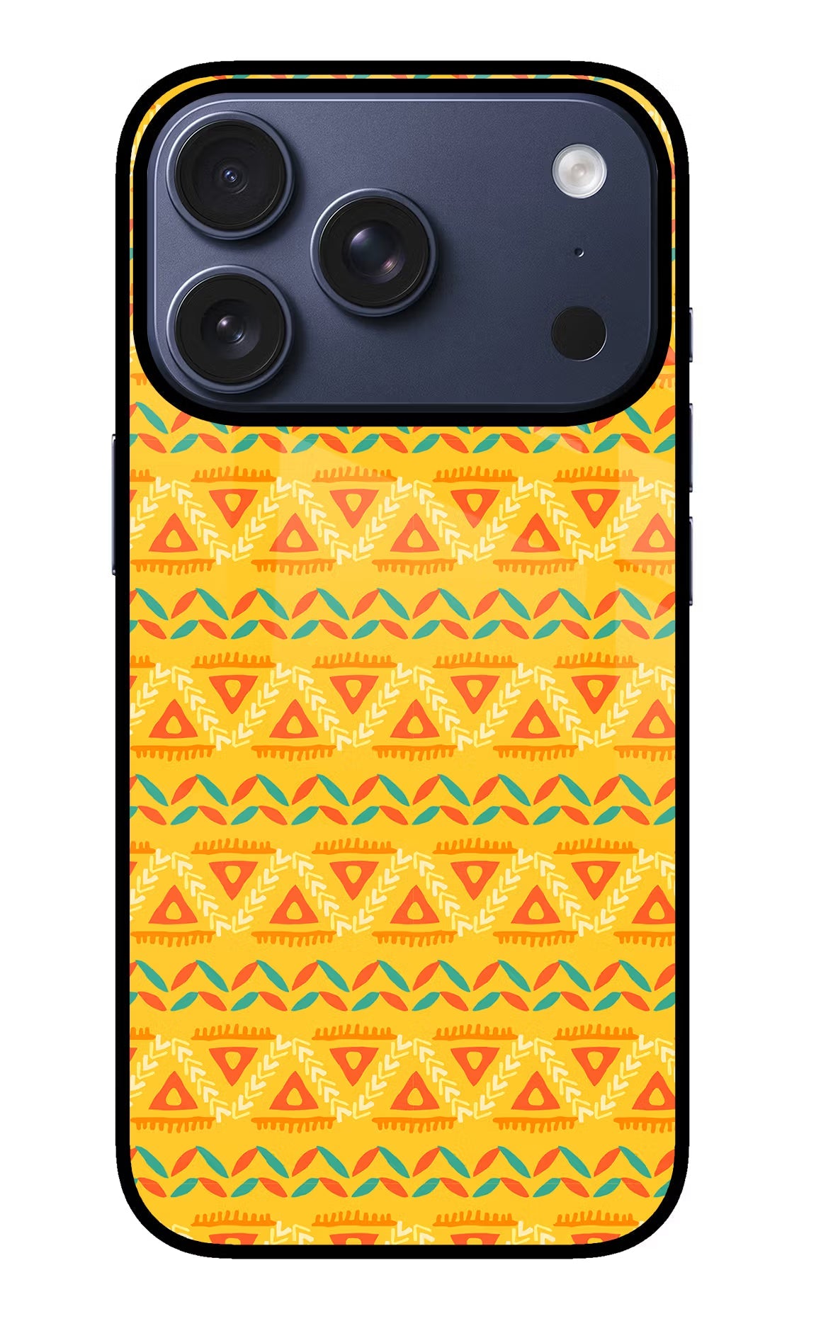 Tribal Pattern iPhone 17 Pro Back Cover