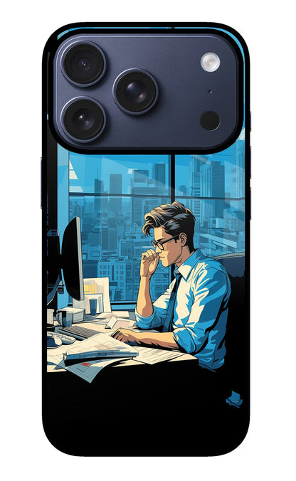 Focused Hustler (AI Generated) iPhone 17 Pro Back Cover