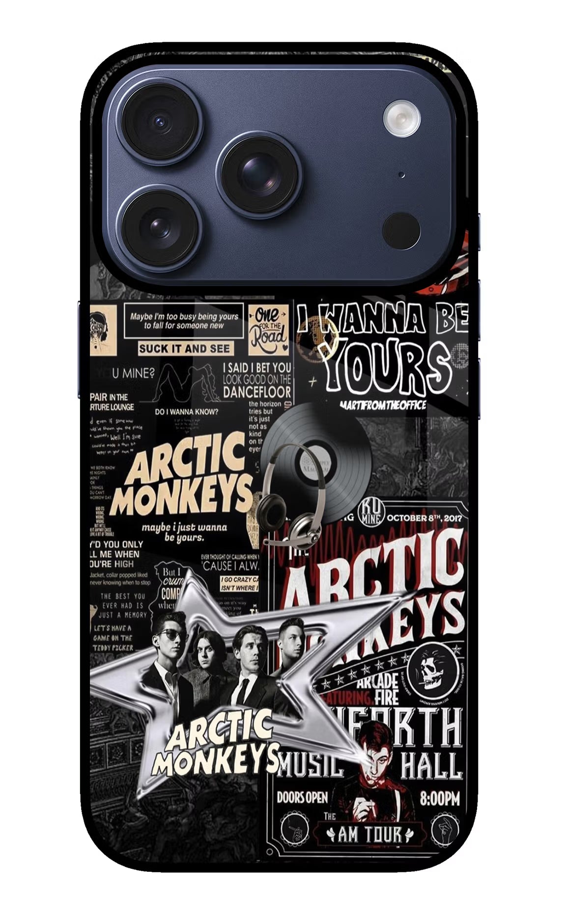 Arctic Monkeys iPhone 17 Pro Back Cover