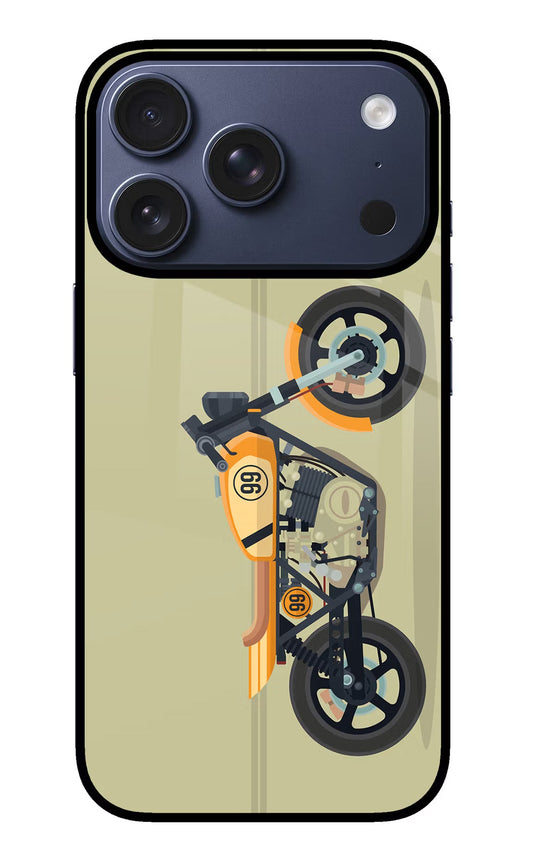 Vertical Speedster iPhone 17 Pro Back Cover