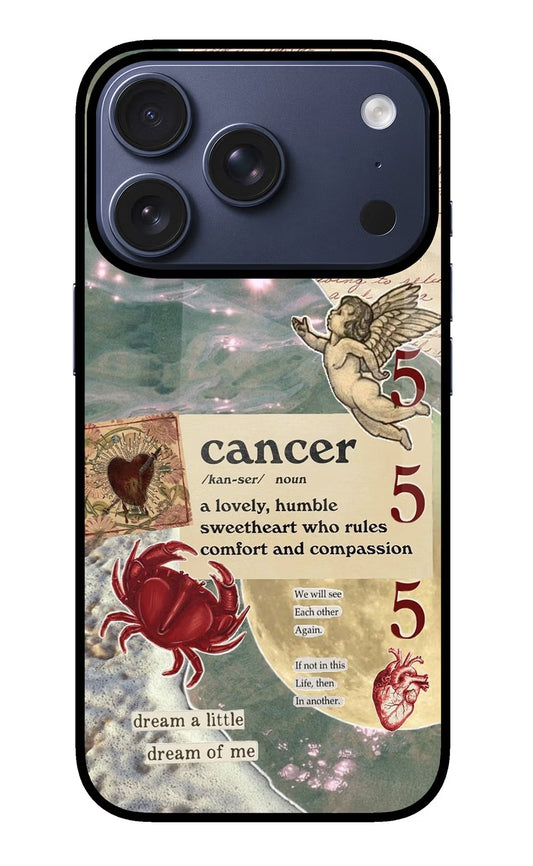 Cancer Zodiac iPhone 17 Pro Back Cover