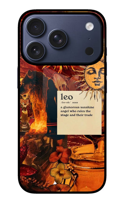Leo Zodiac iPhone 17 Pro Back Cover
