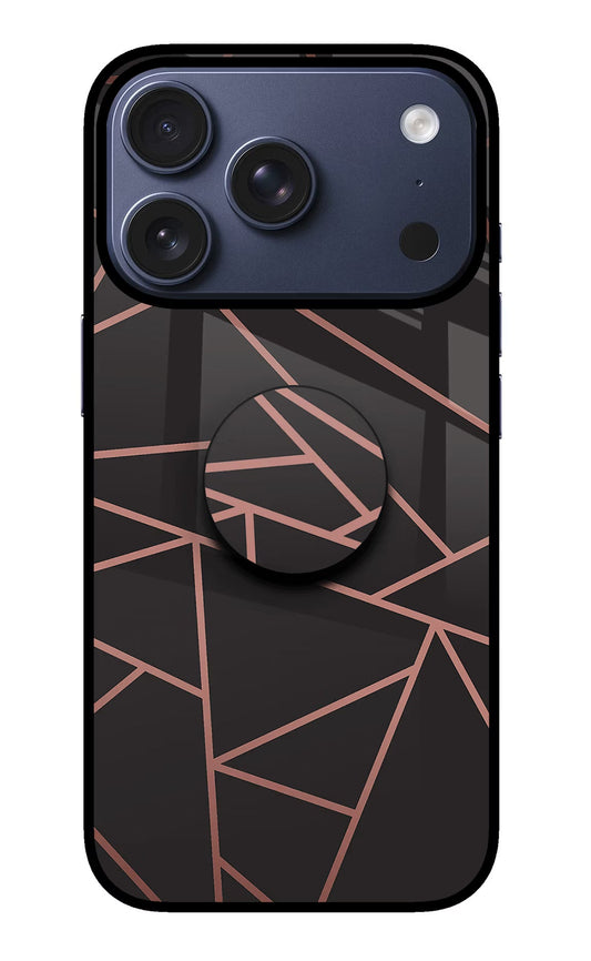 Geometric Pattern iPhone 17 Pro Pop Case