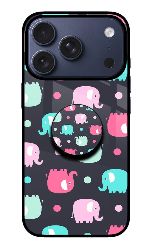 Baby Elephants iPhone 17 Pro Pop Case