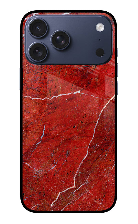 Red Marble Design iPhone 17 Pro Max Back Cover