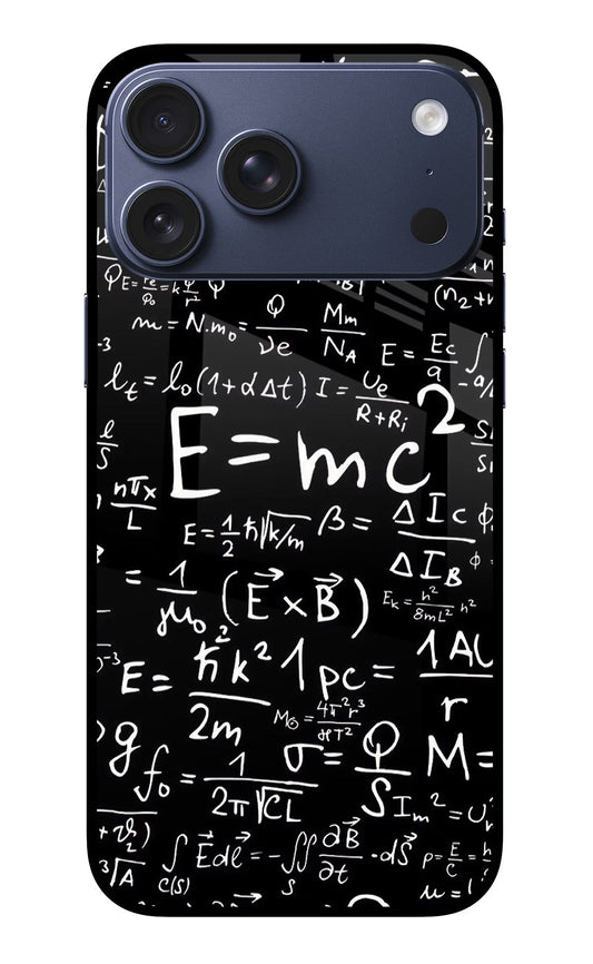 Physics Formula iPhone 17 Pro Max Back Cover
