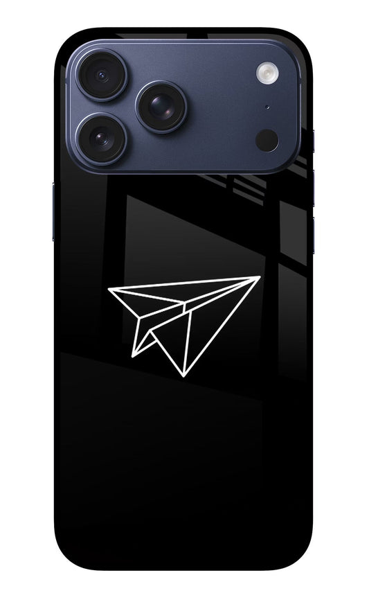 Paper Plane White iPhone 17 Pro Max Back Cover