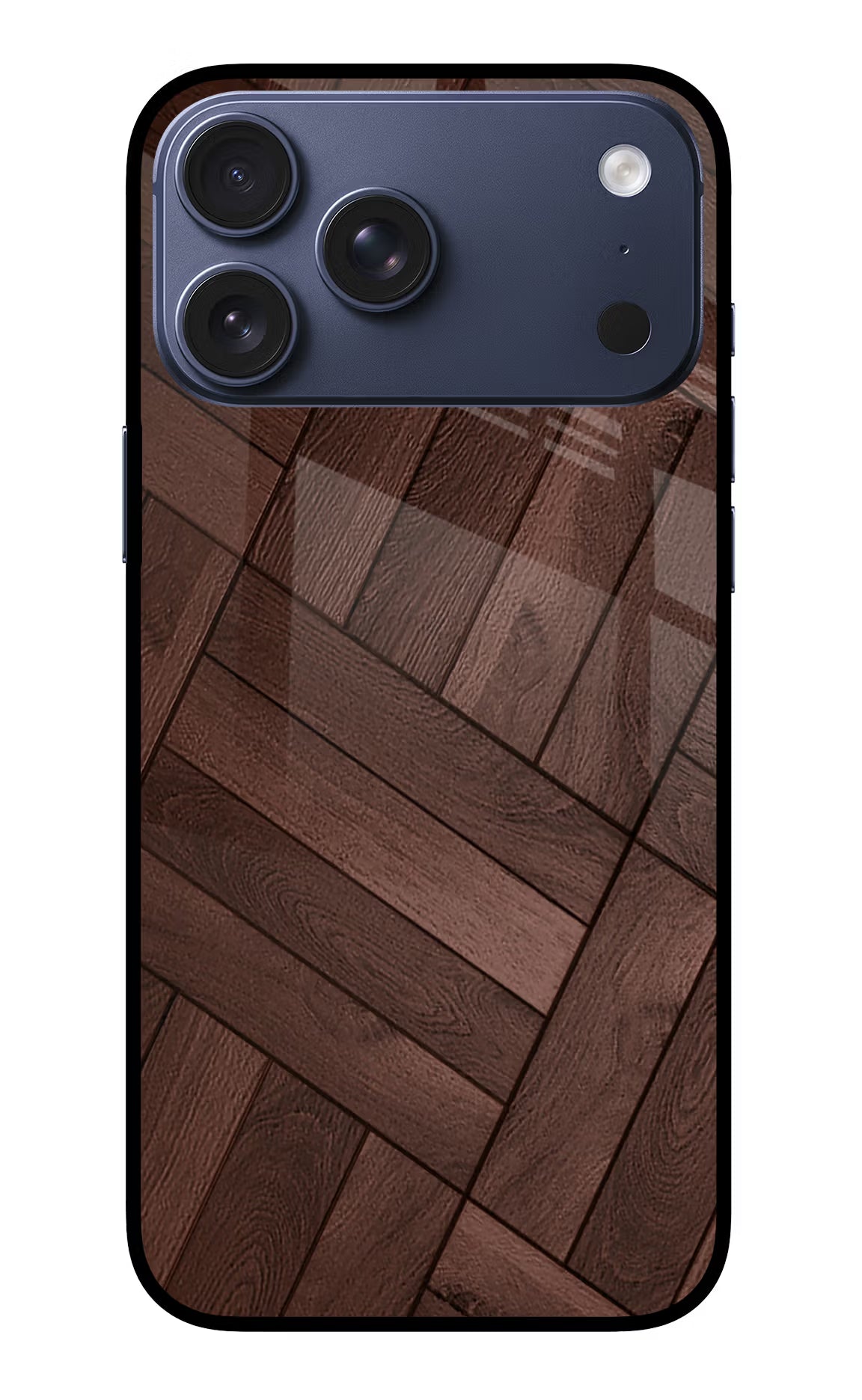 Wooden Texture Design iPhone 17 Pro Max Back Cover