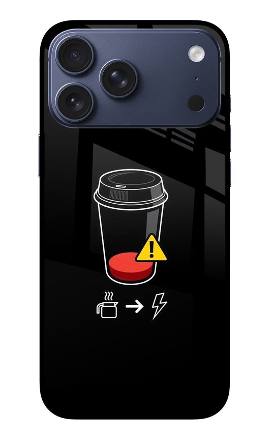 Coffee iPhone 17 Pro Max Glass Case