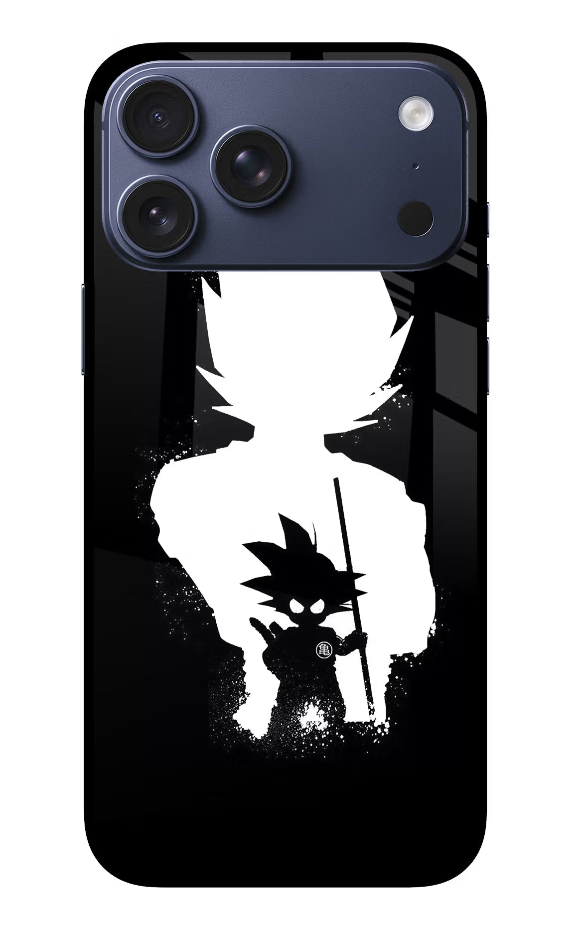 Goku Shadow iPhone 17 Pro Max Glass Case