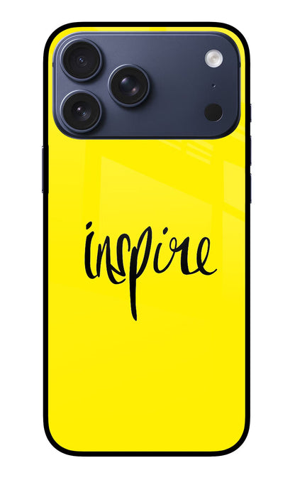 Inspire iPhone 17 Pro Max Back Cover