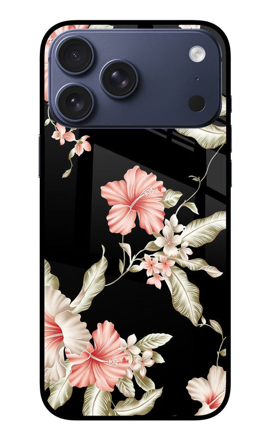 Flowers iPhone 17 Pro Max Glass Case