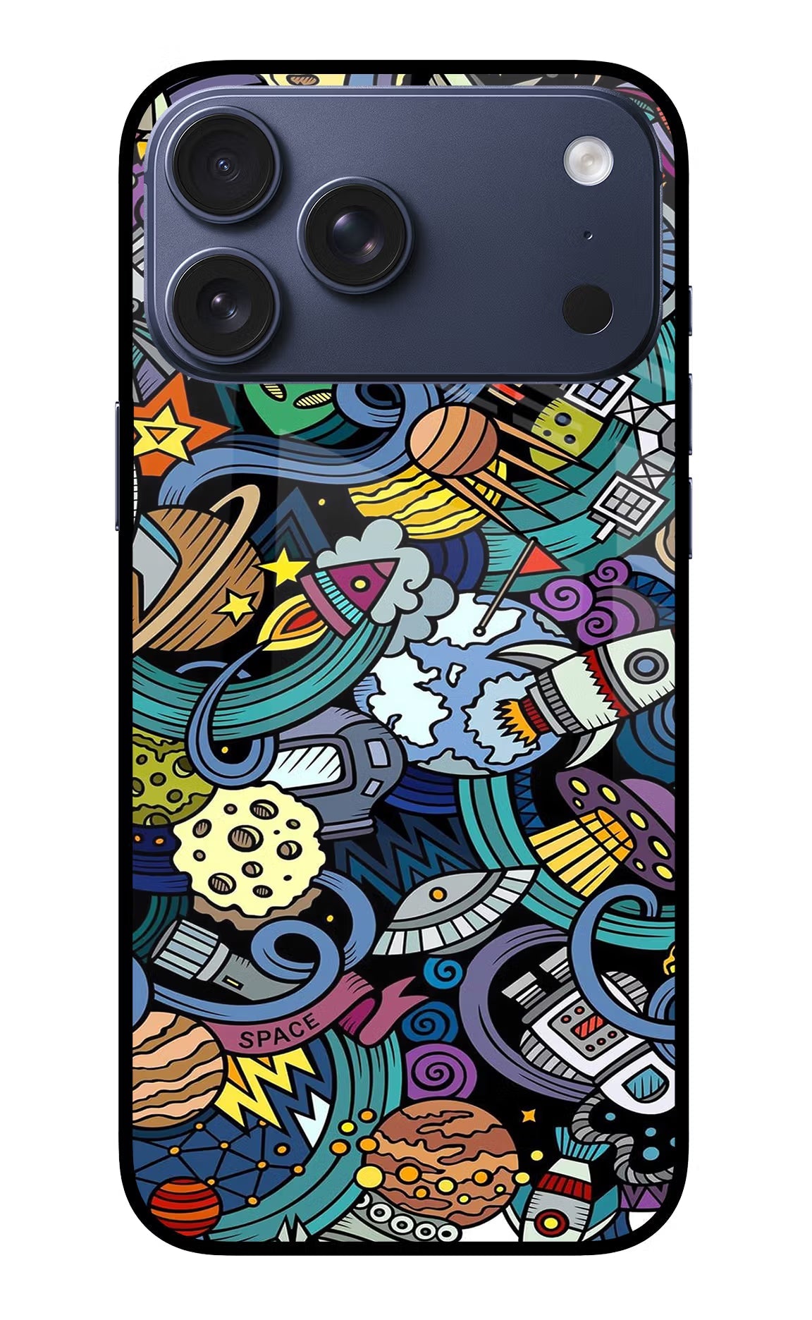 Space Abstract iPhone 17 Pro Max Back Cover