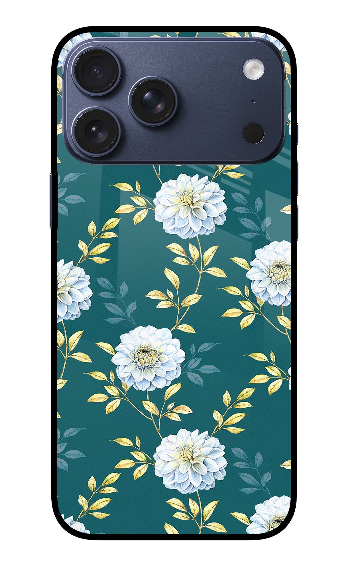 Flowers iPhone 17 Pro Max Glass Case