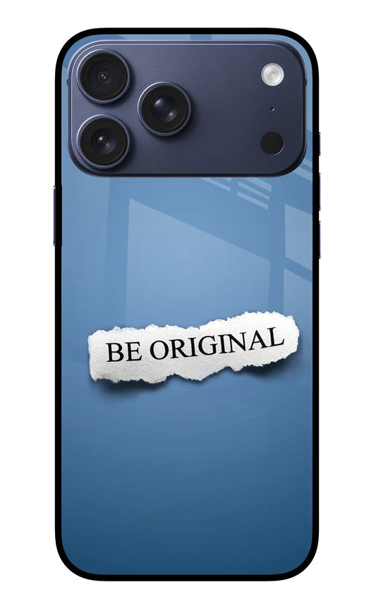 Be Original iPhone 17 Pro Max Back Cover