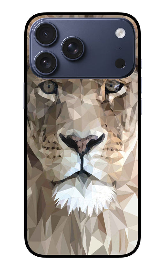 Lion Art iPhone 17 Pro Max Back Cover