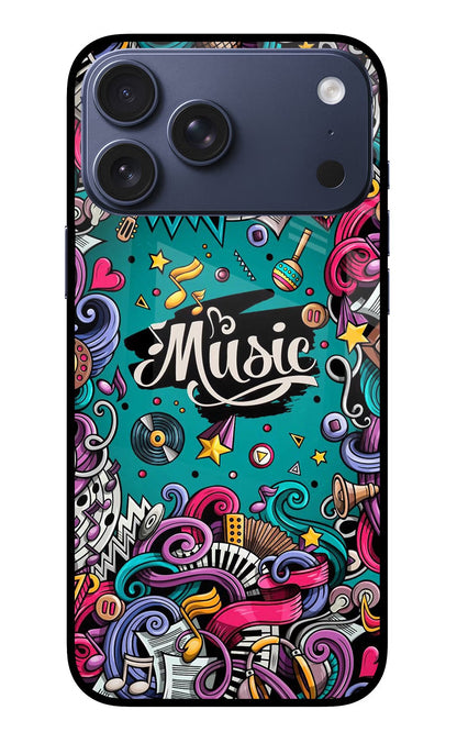 Music Graffiti iPhone 17 Pro Max Back Cover