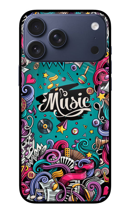 Music Graffiti iPhone 17 Pro Max Back Cover