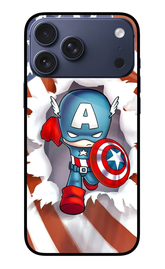 Captain America iPhone 17 Pro Max Back Cover