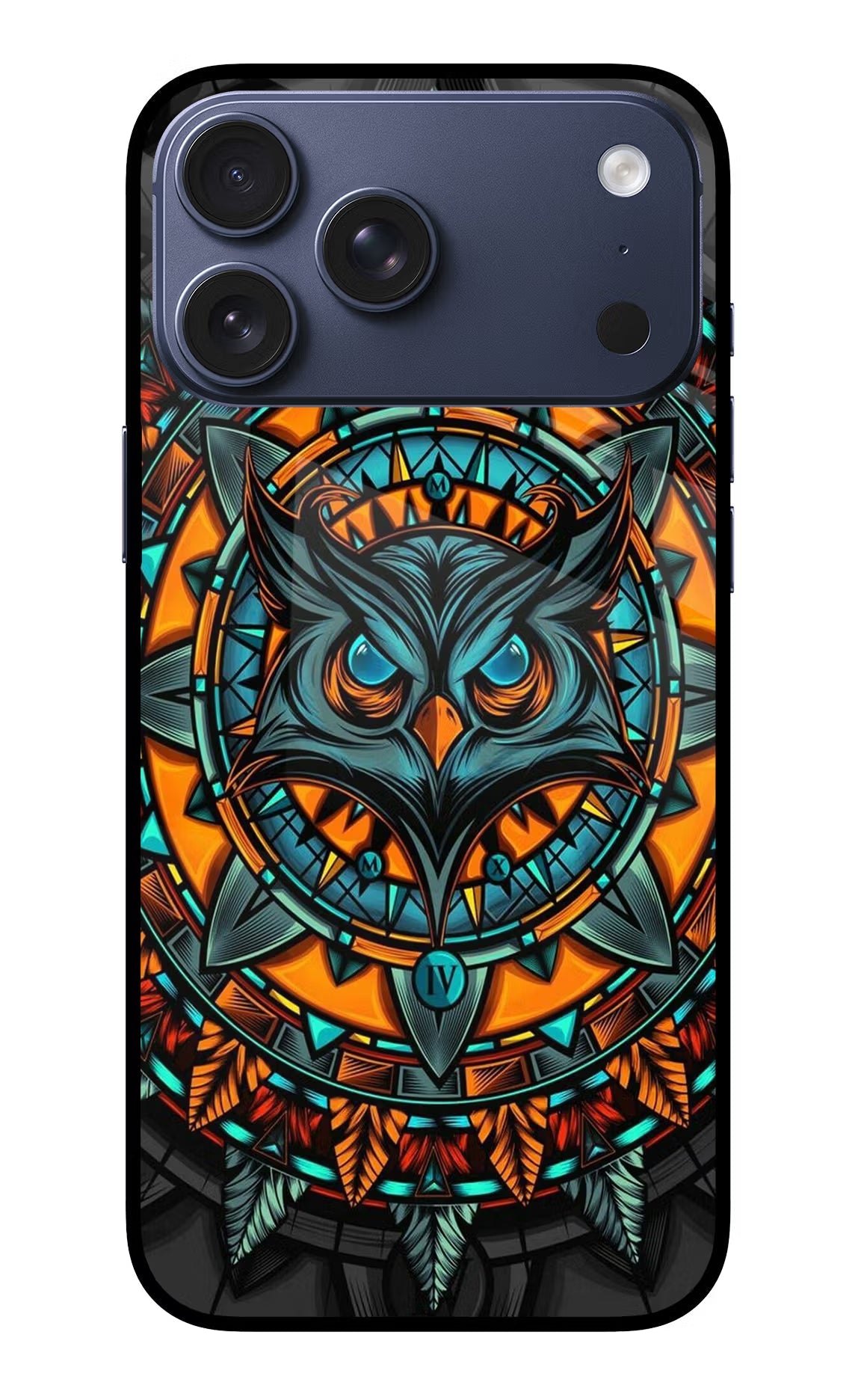 Angry Owl Art iPhone 17 Pro Max Back Cover