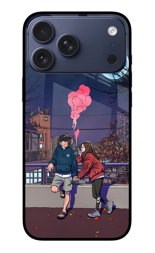Chilling Couple iPhone 17 Pro Max Back Cover
