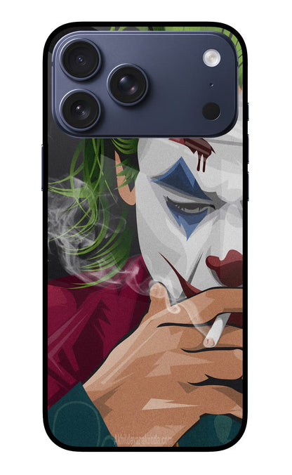 Joker Smoking iPhone 17 Pro Max Back Cover