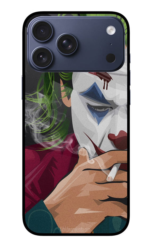 Joker Smoking iPhone 17 Pro Max Back Cover