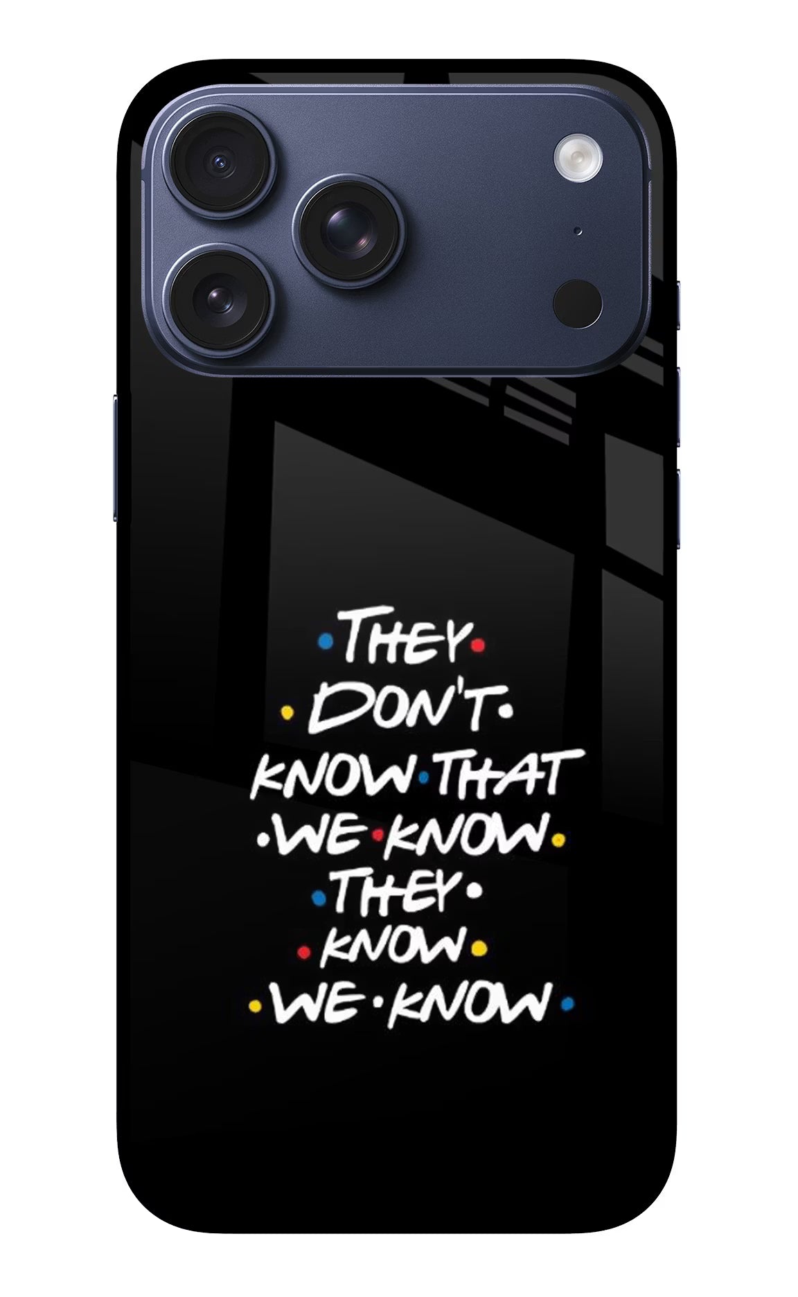 FRIENDS Dialogue iPhone 17 Pro Max Back Cover