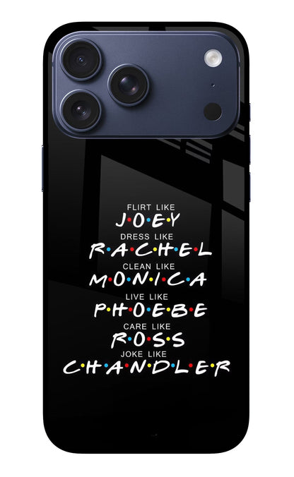 FRIENDS Character iPhone 17 Pro Max Back Cover