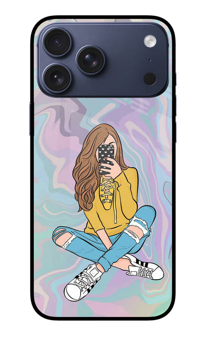 Selfie Girl iPhone 17 Pro Max Back Cover