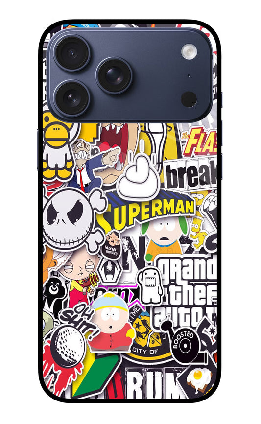 Sticker Bomb iPhone 17 Pro Max Back Cover