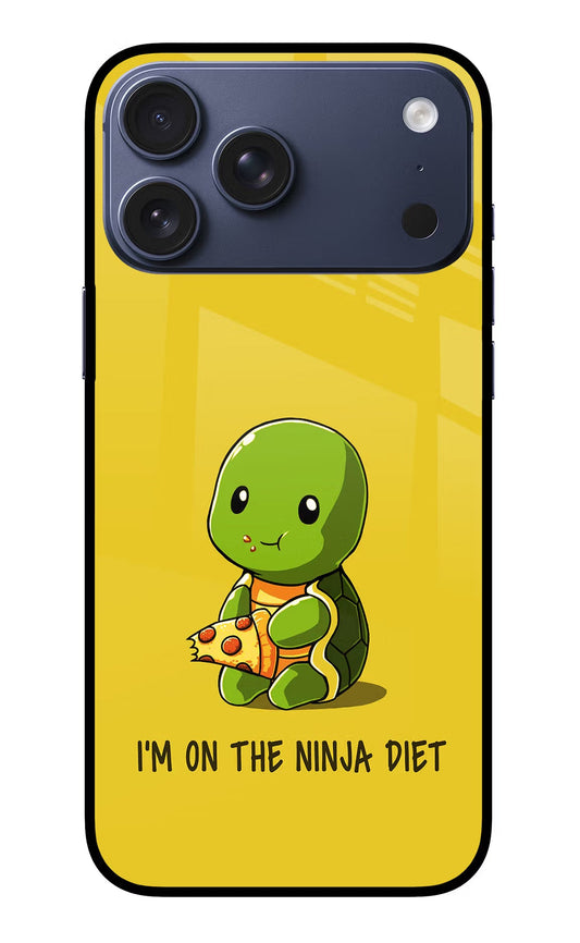I'm on Ninja Diet iPhone 17 Pro Max Glass Case