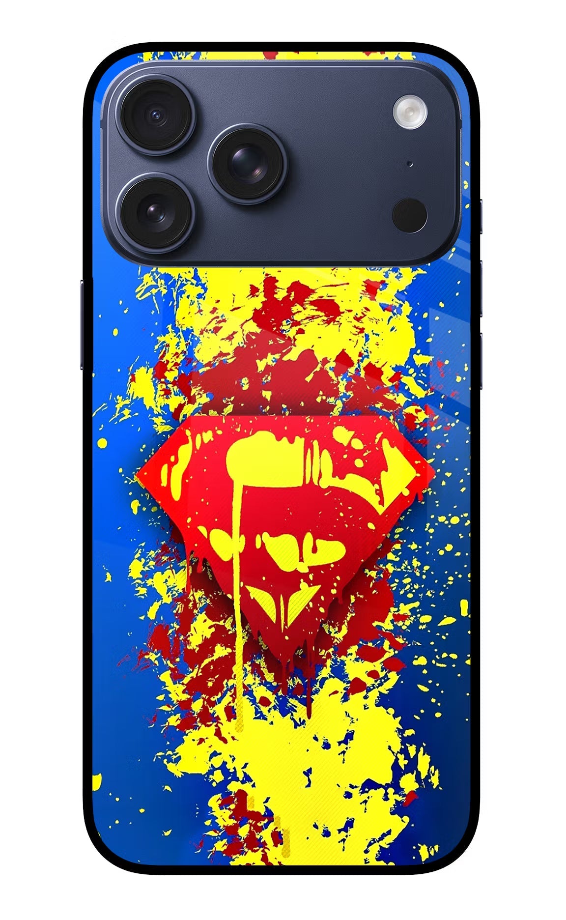 Superman logo iPhone 17 Pro Max Back Cover