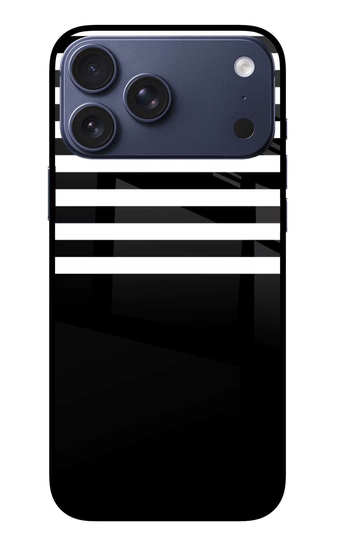 Black and White Print iPhone 17 Pro Max Back Cover