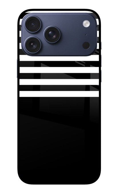 Black and White Print iPhone 17 Pro Max Back Cover